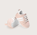 Baby White Stripe Pink Sneaker