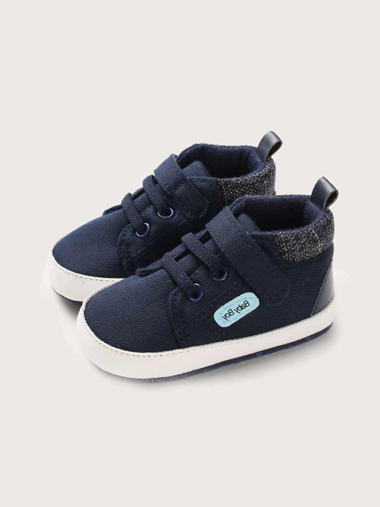 Baby Boy Navy Sneakers