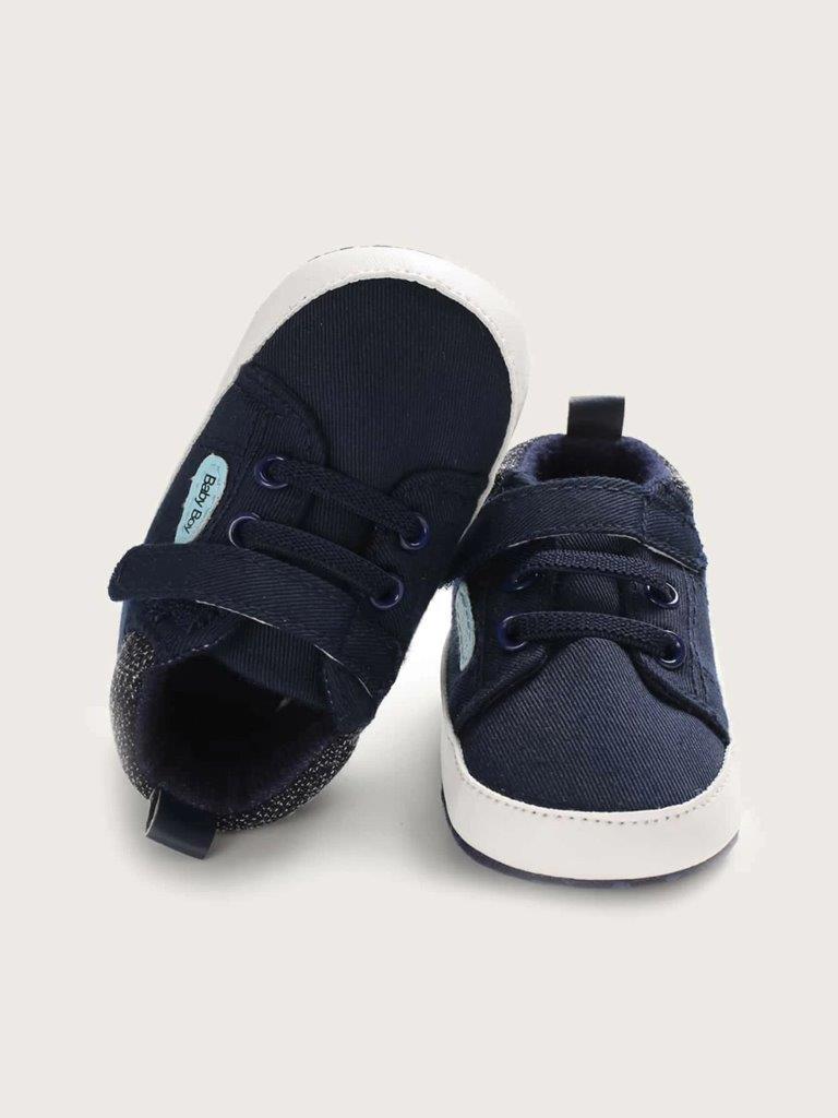Baby Boy Navy Sneakers