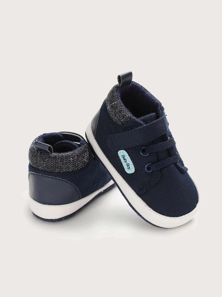 Baby Boy Navy Sneakers