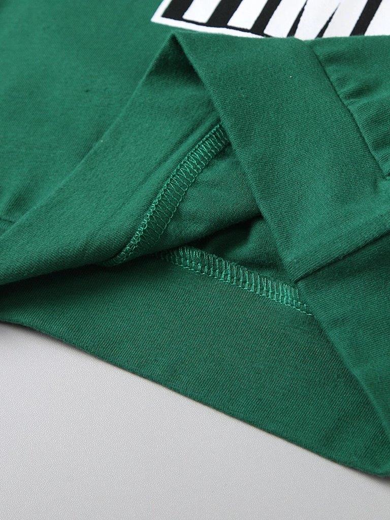 Toddler Boys Slogan Hoodie Set