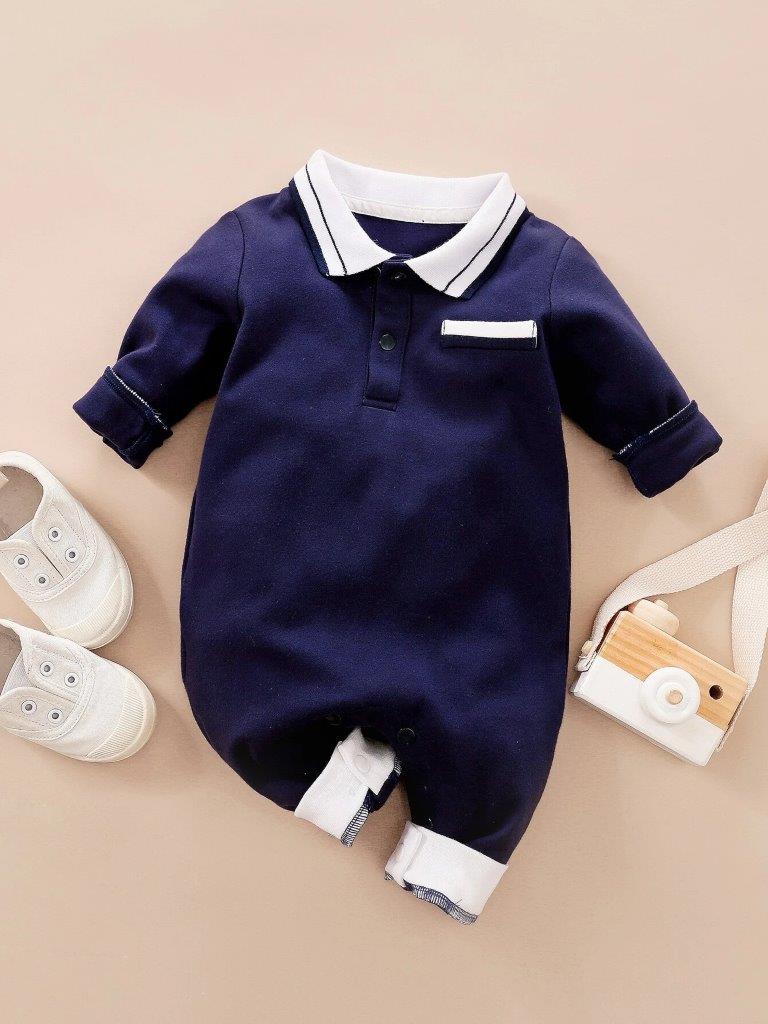 Baby Golf Shirt Jumpsuit