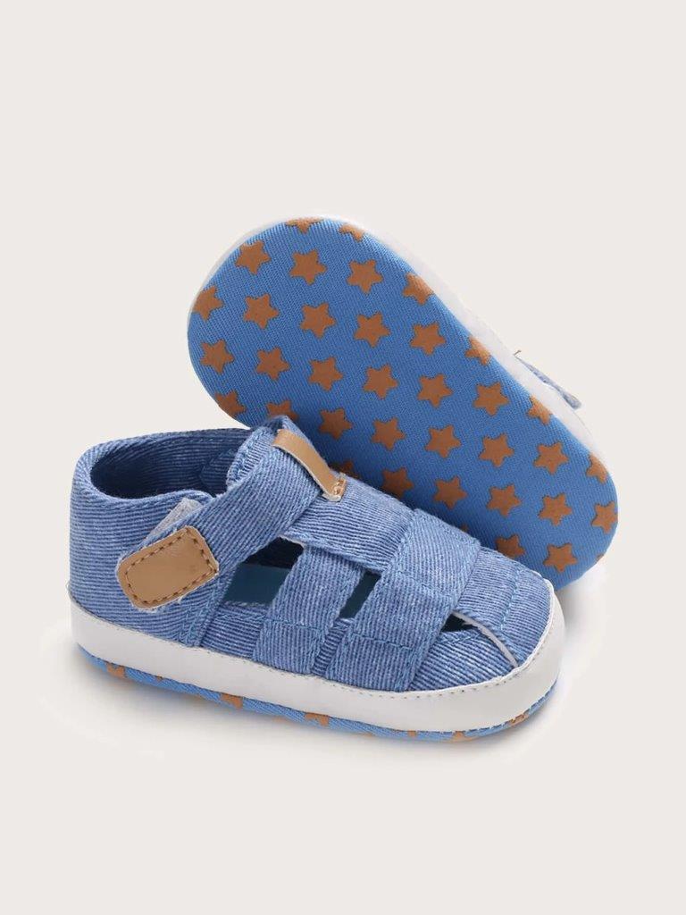 Baby Denim Gladiator Sandals