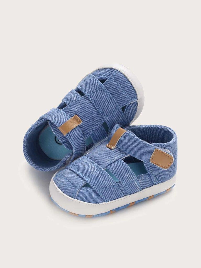 Baby Denim Gladiator Sandals