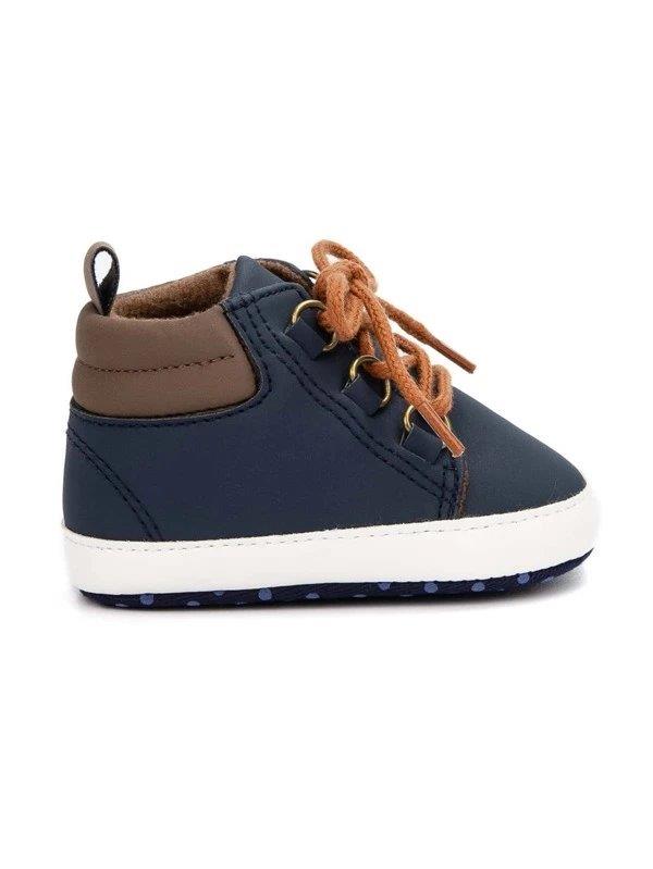 Baby Blue Lace Up Sneaker