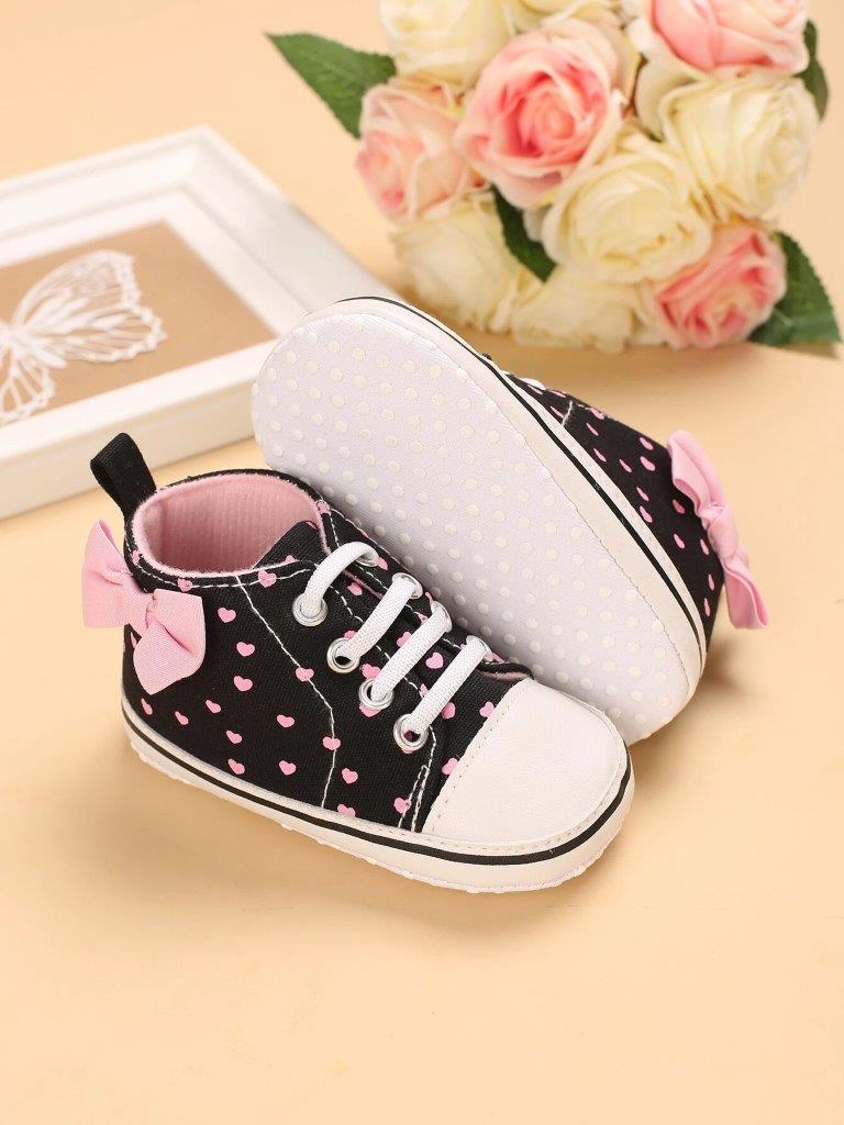 Baby Heart Print Sneakers