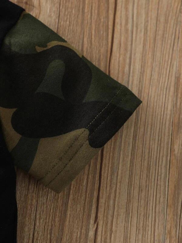 Baby I Love Pappa Camo Set