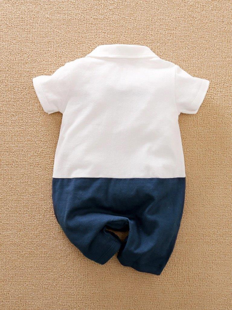 Baby Bow Tie Romper