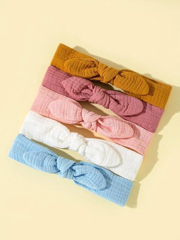 Baby 5 Piece Headband Set Mix 2