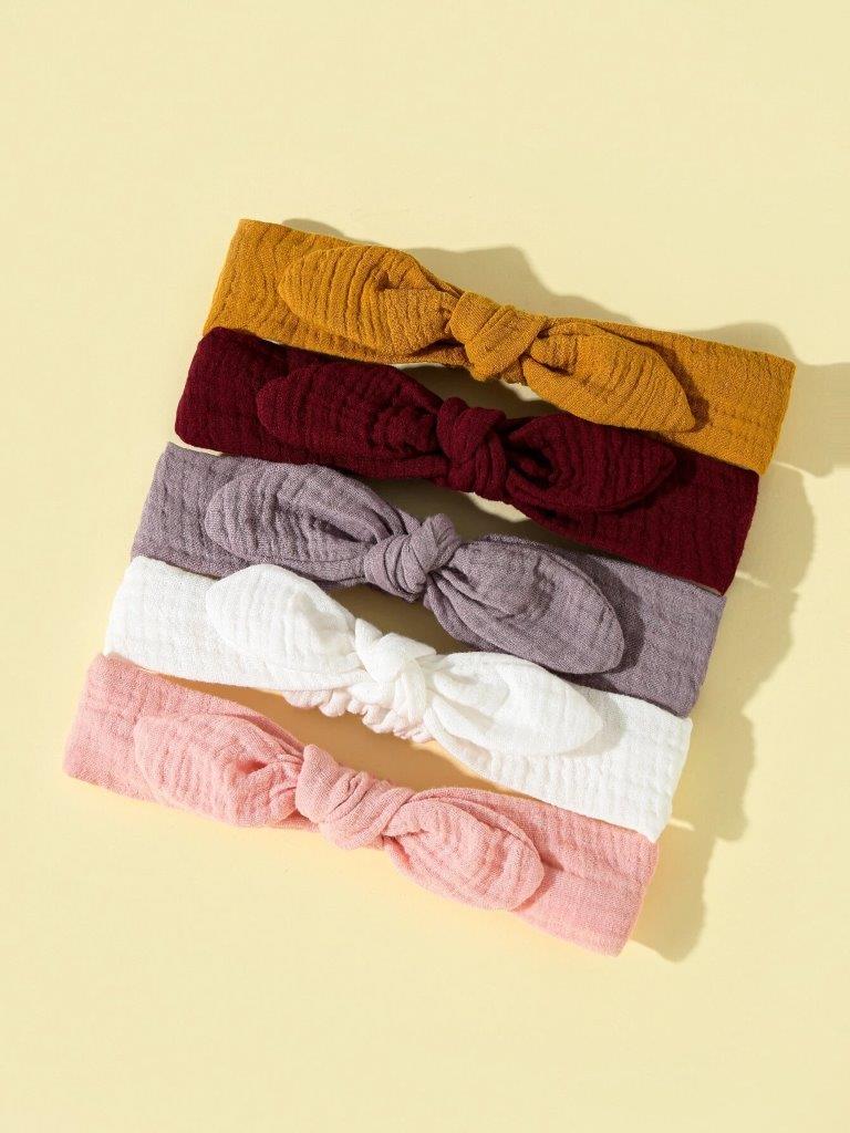 Baby 5 Piece Headband Set Mix 1