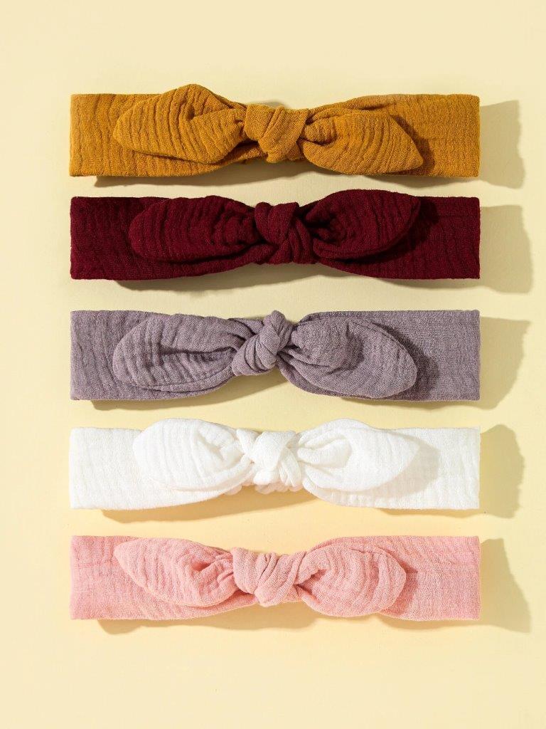 Baby 5 Piece Headband Set Mix 1