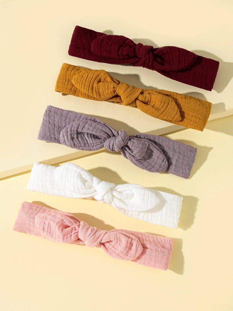 Baby 5 Piece Headband Set Mix 1