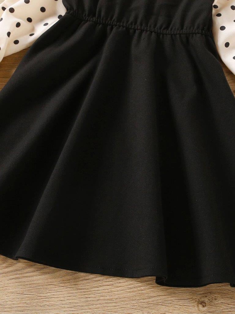 Toddler Girls Polka Dot Dress