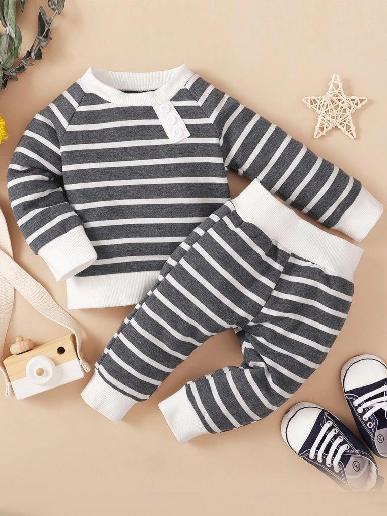 Baby Striped 2 Piece Set
