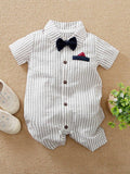 Baby Boy Stripe Romper