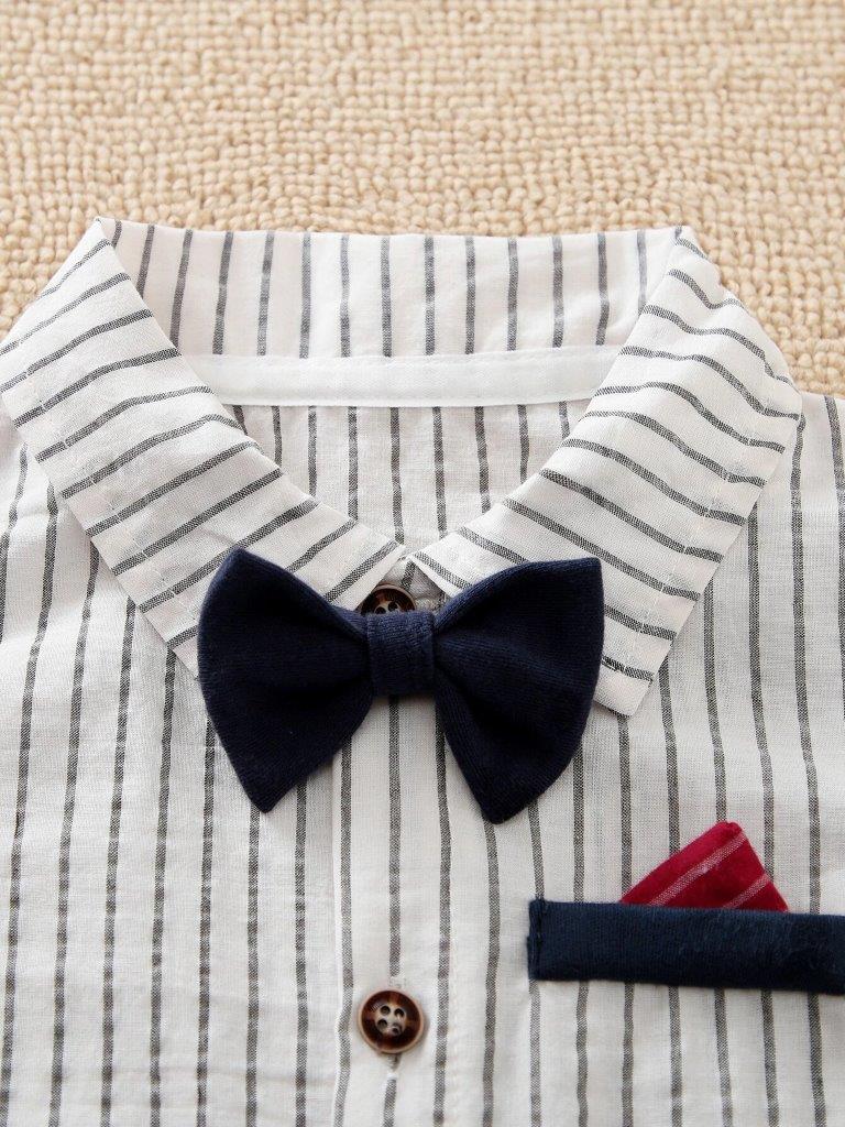 Baby Boy Stripe Romper
