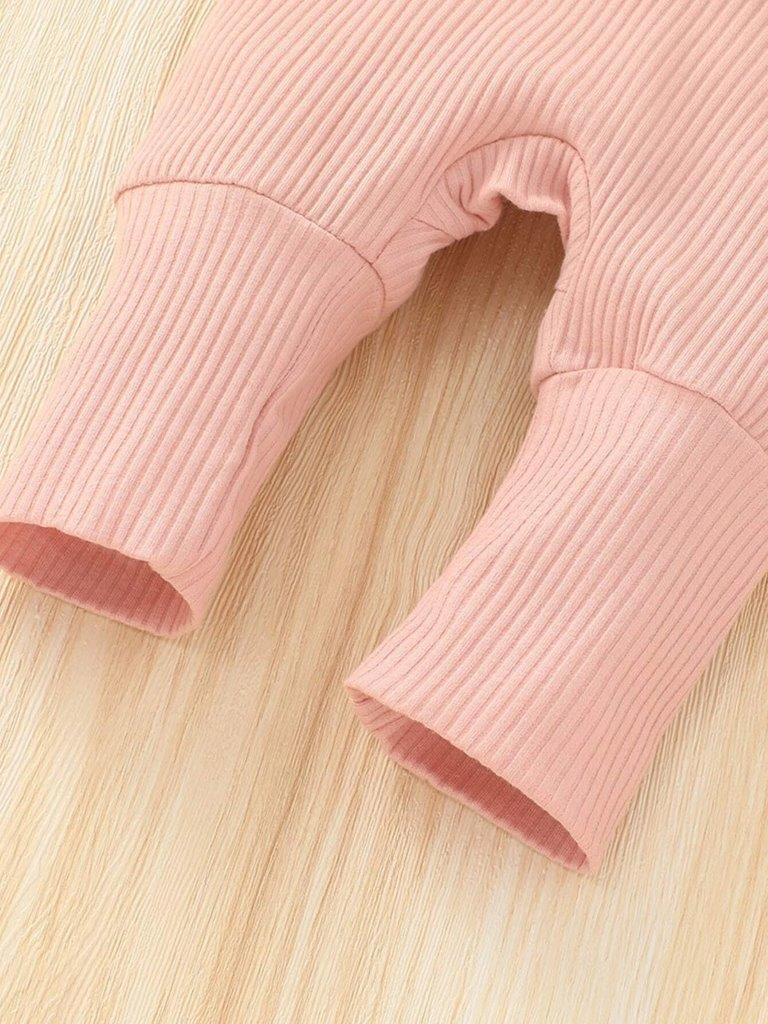 Baby Ear Patched Hooded Jumpsuit