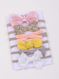 Baby 6 Piece Bow Set