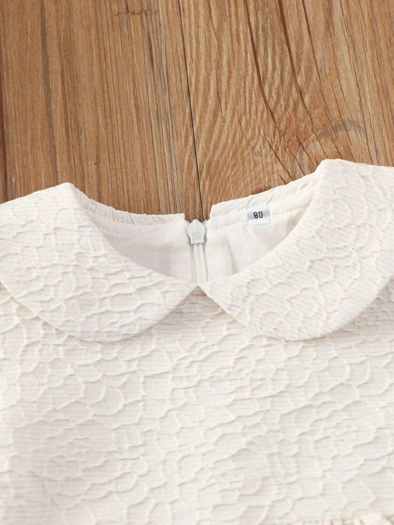 Baby Pattern Peter Pan Collar Dress