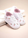 Baby White Daisy Sneaker