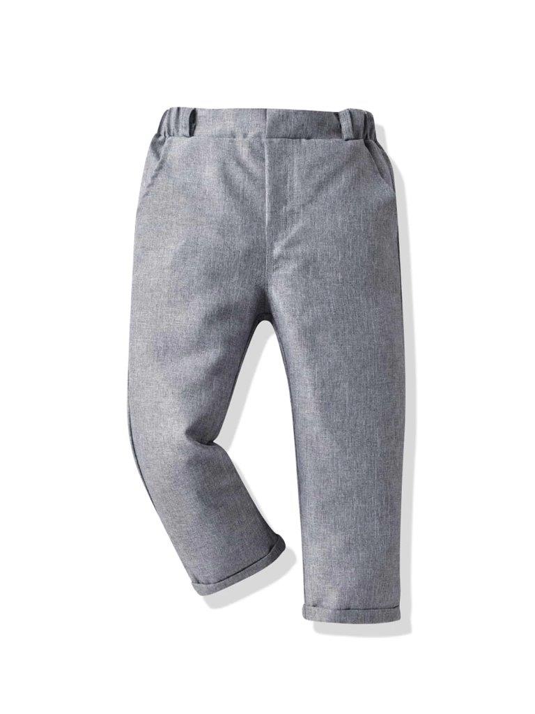 Toddler Boys Slant Pocket Pants Grey