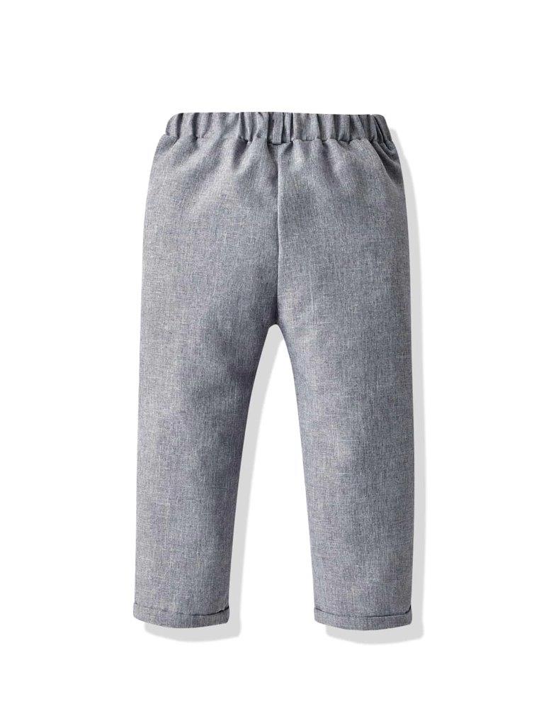 Toddler Boys Slant Pocket Pants Grey