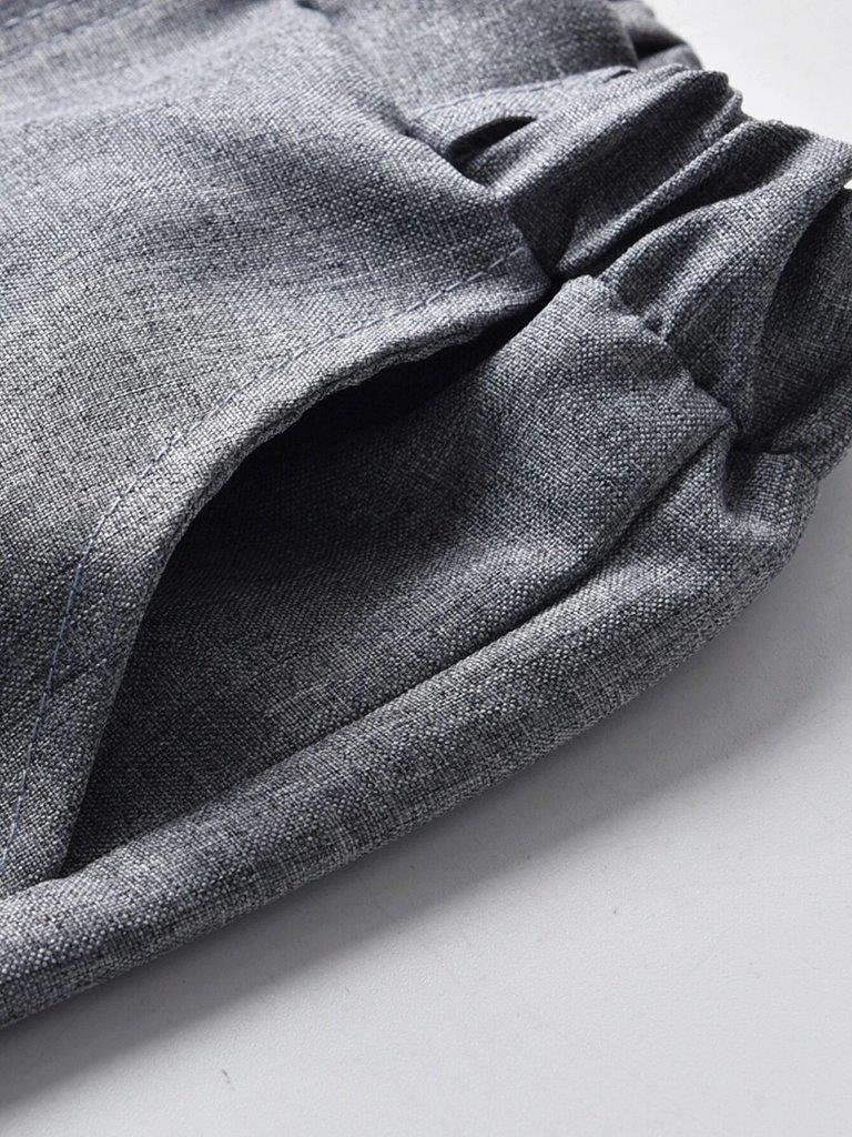 Toddler Boys Slant Pocket Pants Grey