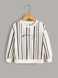 Toddler Boys Stripe Sweatshirt