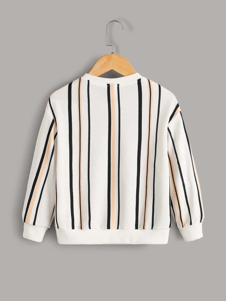Toddler Boys Stripe Sweatshirt