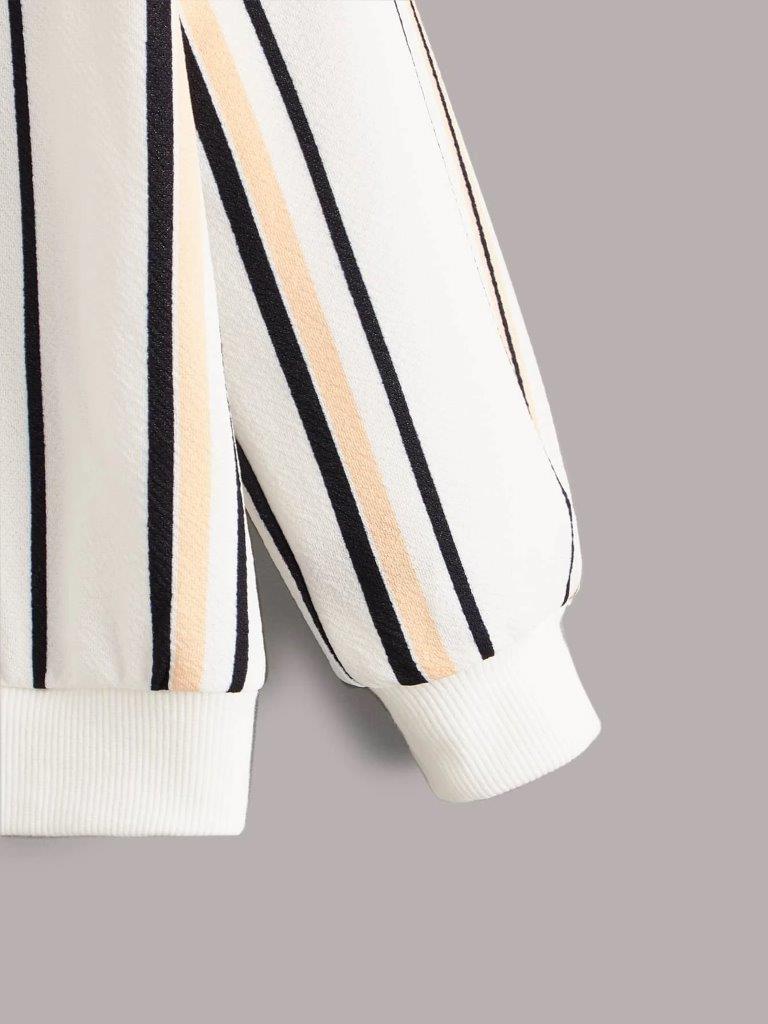 Toddler Boys Stripe Sweatshirt