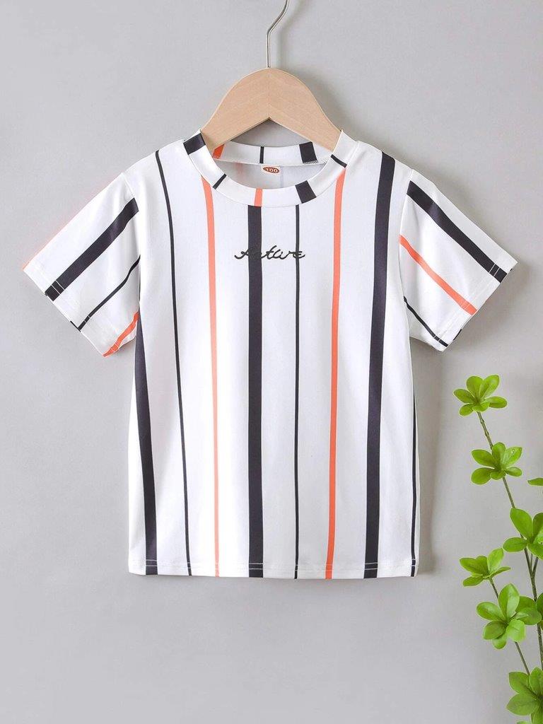 Toddler Boys Stripe Tee