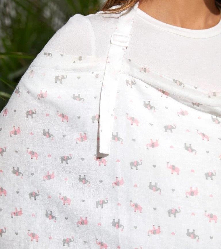 Baby Animal Print Nursing Cover