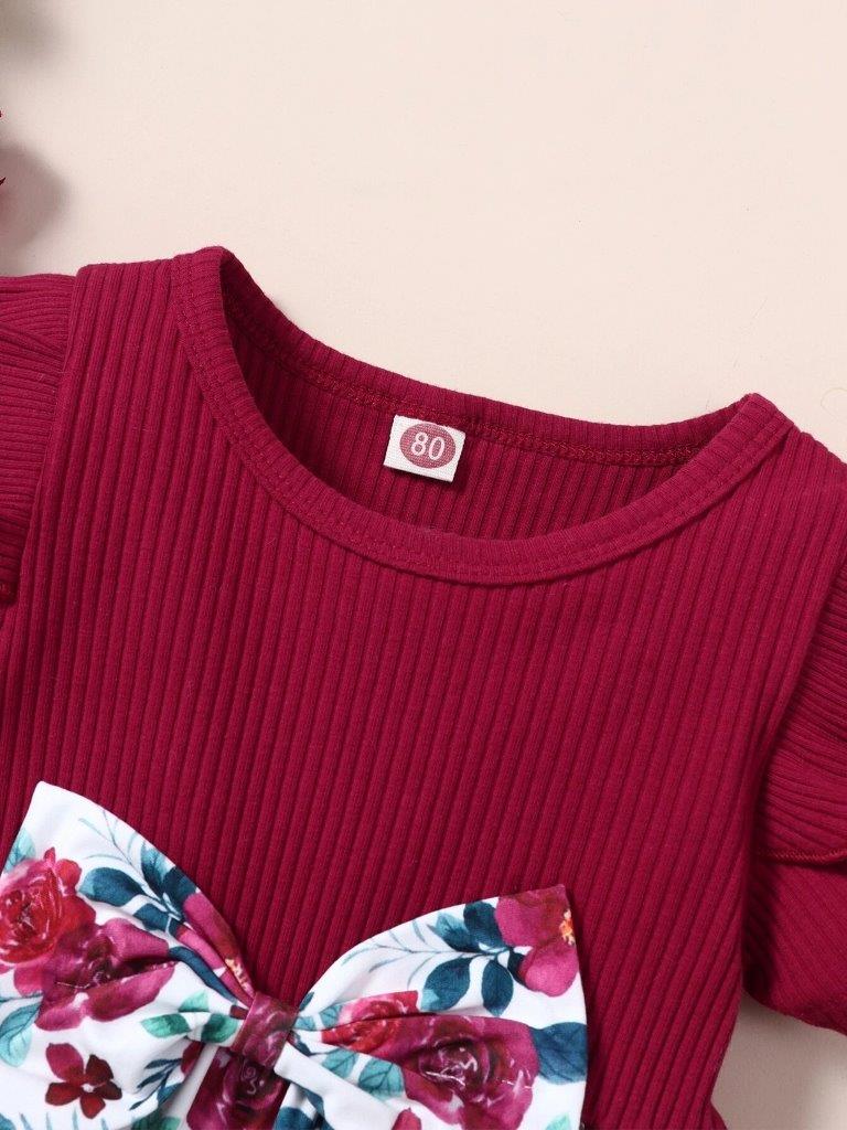 Baby Floral Dress With Headband