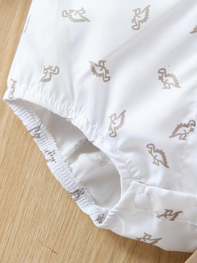 Baby Dinosaur Bow Tie Formal Outfit