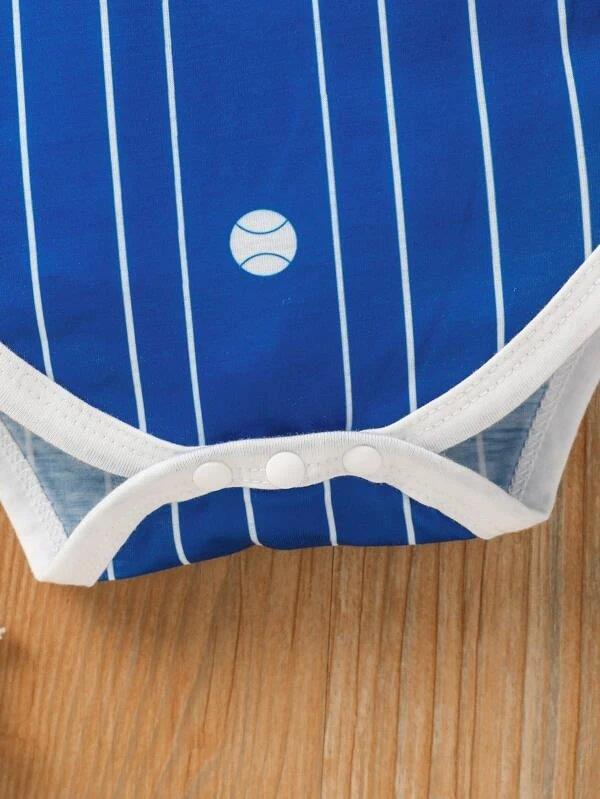 Baby Stripe Baseball 2 Piece Set