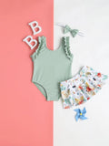 Baby 3 Piece Swimming Costume