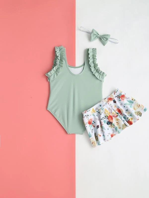 Baby 3 Piece Swimming Costume