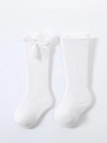 Toddler Girls Solid Socks 1-2 Years