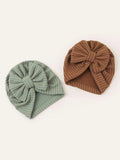 Baby 2 Piece Bow Turban set 1
