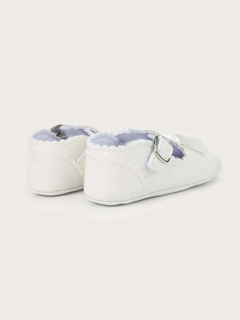 Baby Bow Ankle Strap With Buckle