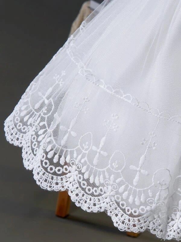 Baby Lace Ruffle Sleeve Dress
