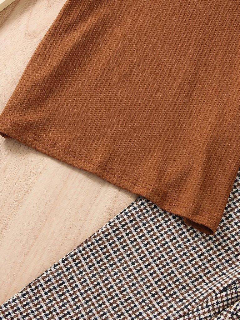 Toddler Girls Puff Sleeve 2 Piece Set