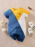 Baby Colourblock Romper