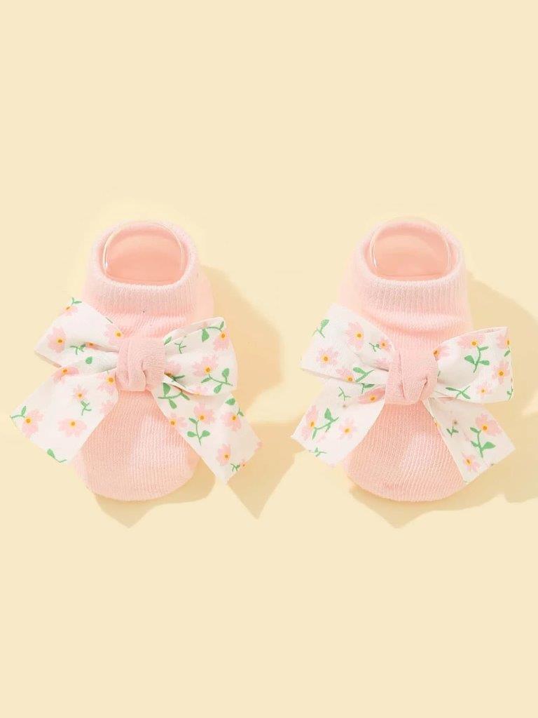 Baby Flower Bow Socks