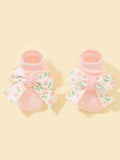 Baby Flower Bow Socks