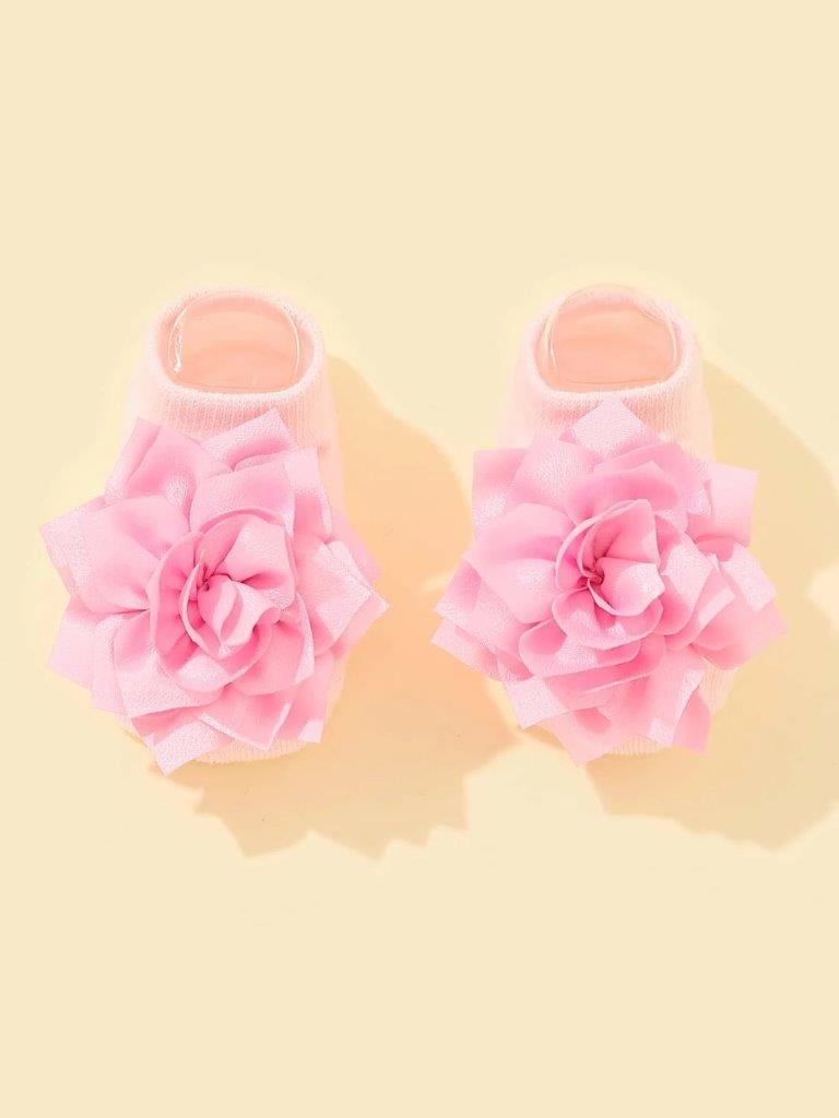 Baby Rose Pink Socks