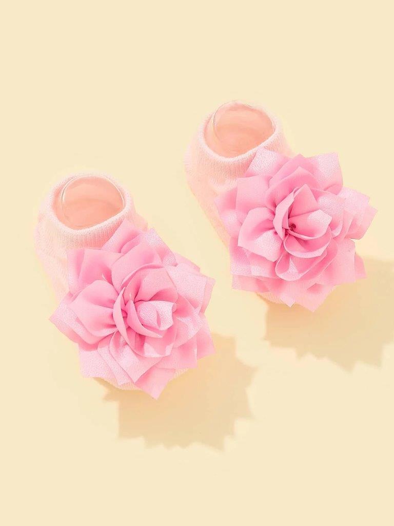 Baby Rose Pink Socks