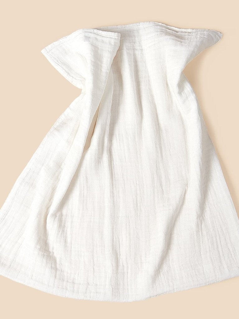 Baby White Breathable Muslin Blanket