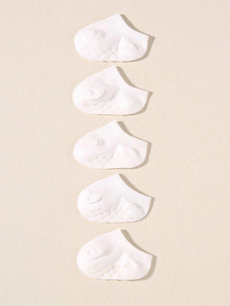 Baby Set of 5 Non Slip Socks (6-12M)