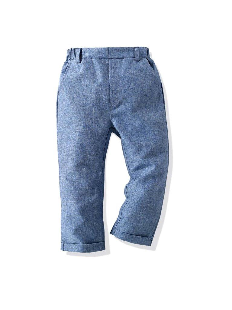 Toddler Boys Slant Pocket Pants Blue